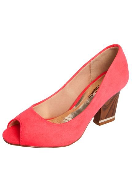 Peep Toe Beira Rio rosa - Marca Beira Rio