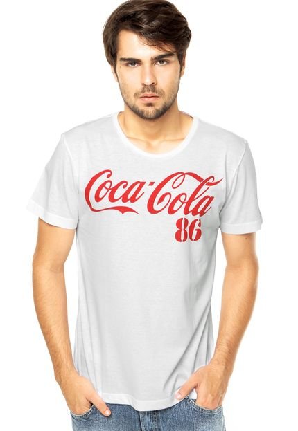 Camiseta Coca cola jeans Branca - Marca Coca-Cola Jeans