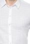 Camisa Colcci Slim Xadrez Branca - Marca Colcci