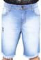Bermuda Jeans Chilli Beans Slim Fit Azul - Marca Chilli Beans