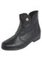 Bota FiveBlu Cano Curto Preta - Marca FiveBlu