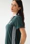 Vestido adidas Originals Curto 3 Stripes Pinstripe Verde - Marca adidas Originals