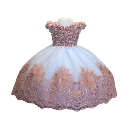 Vestido para Princesinha Liminha Doce - Infantil