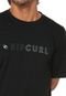 Camiseta Rip Curl Shock Panel Preta - Marca Rip Curl