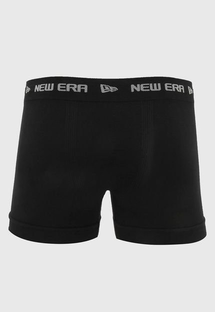 Cueca New Era Boxer Branded Preta - Marca New Era