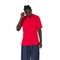 Camiseta Streetwear Oversized Malha Fio 30 Algodão Cinza Vermelho Camisa Masculina - Marca Brunx Ind
