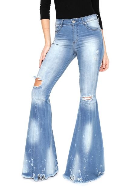 Calça Jeans It's & Co Flare Bell Azul - Marca Its & Co