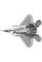 Mini Réplica de Montar Fascinations F-22 Raptor Prata - Marca Fascinations