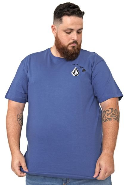 Camiseta Volcom Deadly Hi Azul - Marca Volcom