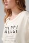 Camiseta Colcci Original Bege - Marca Colcci