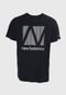Camiseta New Balance Graphic Heathertech  Azul-Marinho - Marca New Balance