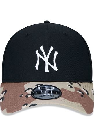 Boné New Era 940 New York Yankees MLB Preto
