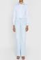 Camisa Lauren Ralph Lauren Reta Listrada Azul/Branco - Marca Lauren Ralph Lauren