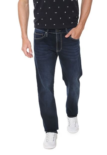 Calça Jeans Colcci Reta Comfort Azul - Marca Colcci