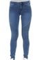 Calça Jeans Only Skinny Recortes Azul - Marca Only