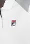Camisa Polo Fila Reta Fusion Plaid  Branca - Marca Fila