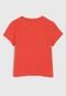 Camiseta Guess Infantil Love Power Coral - Marca Guess