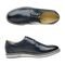 Sapato Casual Masculino Malbork Em Couro Azul Marinho 1130AZ - Marca Malbork