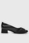 Scarpin Comfortflex Baixo Preto - Marca Comfortflex