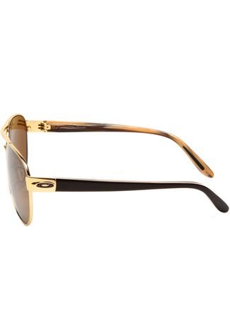 Óculos de Sol Oakley Disclosure Marrom/Dourado