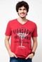 Camiseta Colcci Slim Fine Vermelha - Marca Colcci