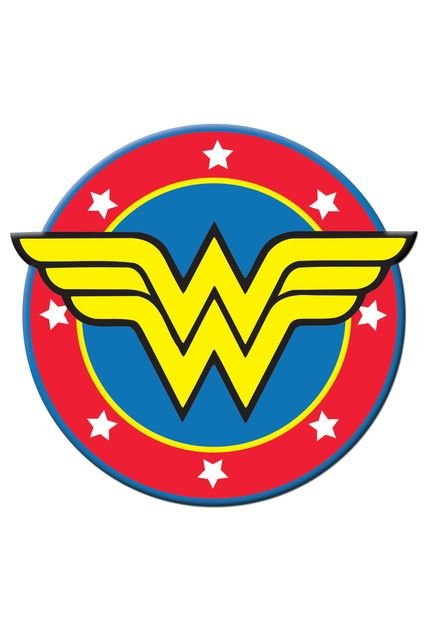 Suporte de Panela DCO Cerâmica Wonder Woman Vermelho - Marca DCO