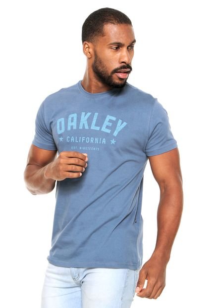Camiseta Oakley Blend Arch Azul - Marca Oakley