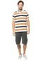 Camisa Polo Tommy Hilfiger Striped Off-White - Marca Tommy Hilfiger