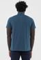 Camisa Polo John John Reta New Simple Azul - Marca John John