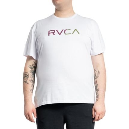 Camiseta RVCA Scanner Plus Size WT23 Masculina Branco - Marca RVCA