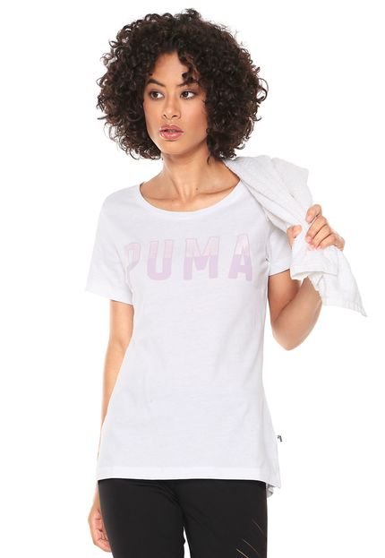 Camiseta Puma Athletic Branca - Marca Puma