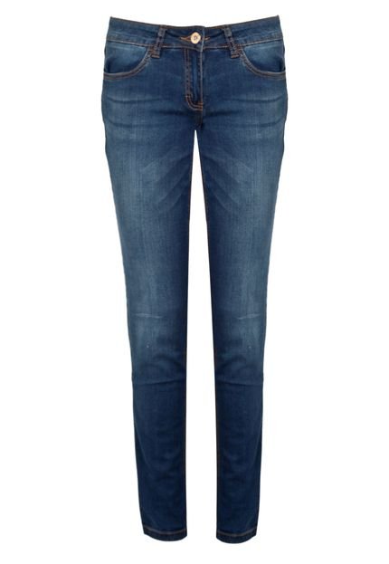 Calça Jeans Ellus Skinny Pesponto Azul - Marca Ellus