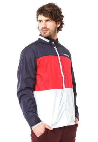 Jaqueta Tommy Hilfiger Recortes Vermelha - Compre Agora