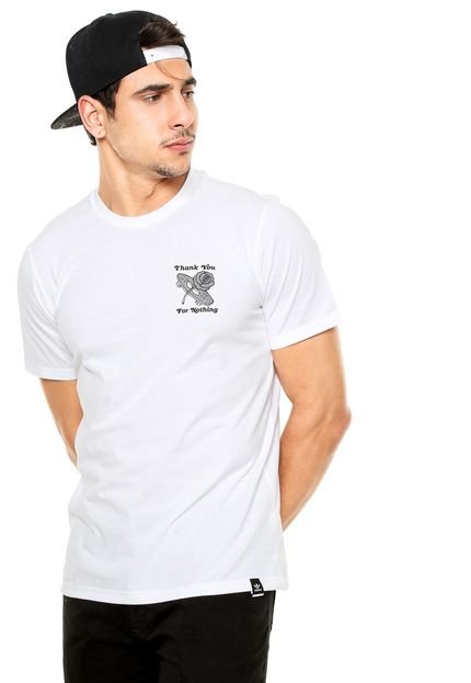 Camiseta adidas Skateboarding For Nothin Branca - Marca adidas Skateboarding