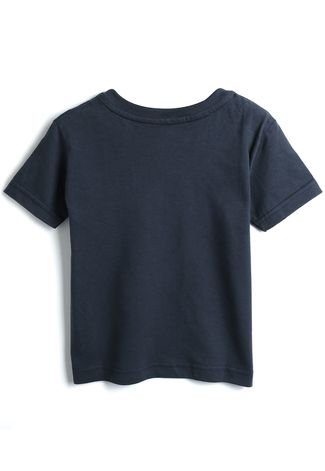 Camiseta Tigor T. Tigre Manga Curta Menino Azul