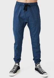 Pantalón Cotton On Drake Cuffed Pant Azul - Calce Slim Fit