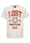 Camiseta ...Lost Mathem College Bege - Marca ...Lost