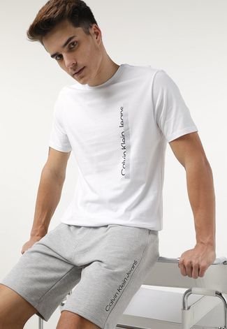 T-shirt Calvin Klein Jeans Slim Minimal Monogram