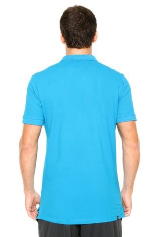 Camisa Polo Puma Ess Pique Azul