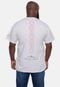 Camiseta Onbongo Plus Size Estampada Replay Branca - Marca Onbongo