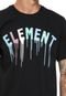Camiseta Element Stencil Preta - Marca Element