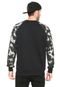 Moletom Flanelado Fechado MCD Raglan Preto - Marca MCD