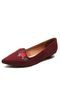 Slipper Vizzano Bordado Vinho - Marca Vizzano