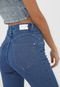 Calça Cropped Jeans Biotipo Skinny Desfiada Azul - Marca Biotipo