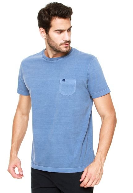 Camiseta Richards Bolso Azul - Marca Richards
