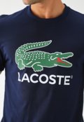 Camiseta Lacoste Slim Logo Azul-Marinho - Marca Lacoste