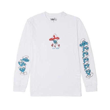 Camiseta Lost Manga Longa Smurfs WT24 Masculina Branco - Marca ...Lost