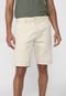 Bermuda Sarja Aeropostale Chino Bolsos Off-White - Marca Aeropostale