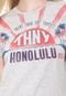 Blusa Tommy Hilfiger Thny Honolulu Cinza - Marca Tommy Hilfiger