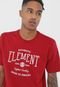 Camiseta Element Authentic Vermelha - Marca Element